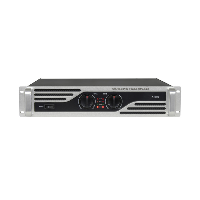 Kimway A1800 150W 2 Channel Professional Power Amplifier AB Class Aluminum Panel