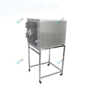 Shanghai Pujia hoogwaardige 304 roestvrijstalen zuurstofkooi met één compartiment voor kleine dieren (ziekenhuis kooi) - Product Image 4