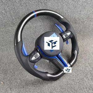 Volante de Fibra de Carbono para <span class=keywords><strong>BMW</strong></span> Serie 3 5 F10 F30 F90 F01 F12 M3 Z4 X1 X6, <span class=keywords><strong>Precio</strong></span> de Mayoreo Directo de Fábrica - Product Image 2