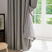 Rideau thermique matelassé double couche de qualité industrielle DaiRui, barrière d'isolation acoustique hydrophobe, composite haute densité
