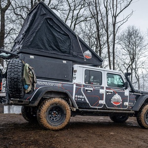 Camión Overland <span class=keywords><strong>Camper</strong></span> Para Gladiador Todo el material de aluminio - Product Image 1