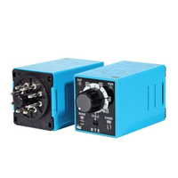 Relay Timer Digital IDEC RTE-P2AF20, 12-240VAC/DC, 0.01s-999h, SPDT, DIN Rail
