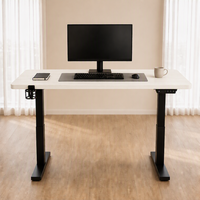Structure de bureau robuste à double moteur |   Base de bureau électrique réglable en hauteur avec levage stable