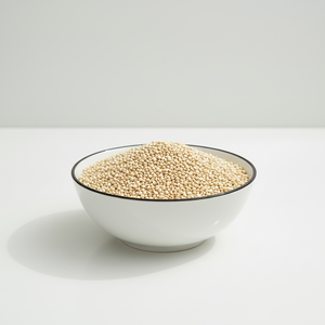 सफेद क्विनोआ के बीज कार्बनिक प्रमाणित कम गी सुपरफूड वजन प्रबंधन और शिशु भोजन के लिए आदर्श - Product Image 1