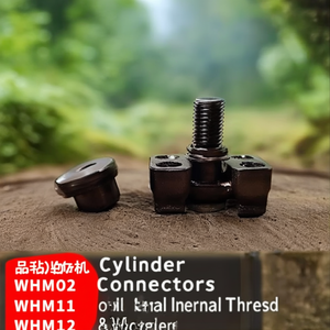 Cylinder Connectors External Thread Internal Thread Assembly Single Piece WHM01 WHM02 WHM11 WHM12 - Product Image 3