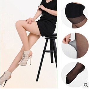 Women's Ultra Thin Sheer Pantyhose Dark Gray Skin Color Coffee Solid Pattern Anti Slip For Spring Summer Wear - Product Image 1