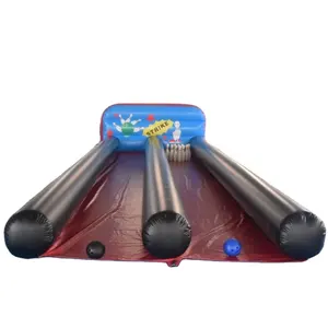 2024 Hot sale Competitive Games inflatable bowling lanes price for sport game