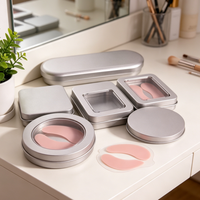Usine OEM ODM, emballage personnalisé en couleur, patchs oculaires en silicone réutilisables, anti-rides, outils de soins personnels de beauté