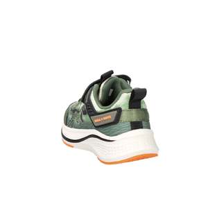 Baskets dinosaures Bull Boys vert militaire talon 3 cm taille enfant 26 27 28 29 30 31 32 33 34 35 - Product Image 3