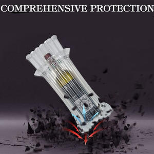 Protector de Bordes Ecológico al por Mayor, PA+PE, Impermeable, a Prueba de Golpes, Embalaje Inflable, Cojín de Burbujas, Bolsa de Columna de Aire para Botellas de Vino - Product Image 4