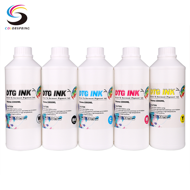 1000mlExcellent Discharge Dtg Printing White Textile Ink Film Transfer Dtg Ink