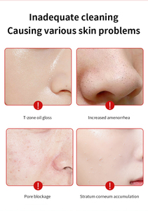 Aloe Vera ácido hialurónico vitamina E limpieza Mousse hidratante suave desmaquillador espuma limpiadora limpiador Facial - Product Image 6