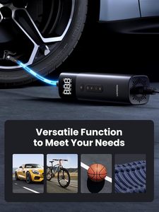 Tyre Digital <b>Car</b> Pump 150 PSI 12V Tire LED Light Portable Air With Detection ET501/35573 Precise Control 5 <b>Inflation</b> Mo - Product Image 5