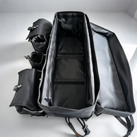 Bolsa de Almacenamiento Trasera para ATV, Resistente, con Correa Reflectante, Base Acolchada, Impermeable, Ligera, de Material Oxford