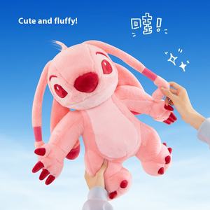 ぬいぐるみぬいぐるみ漫画ブルーピンクかわいいぬいぐるみ人形子供用ギフトソフトぬいぐるみ - Product Image 4