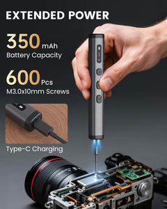 78 in 1 Power Screw Drivers 72 PCS Magnetic BITS Rechargeable Small Screwdriver Rotating Storage Box Phone Repair Kit - Product Image 2