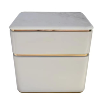 Fabricant professionnel de tables de chevet en marbre de luxe, meubles de rangement simples pour chambre à coucher, tables de nuit modernes