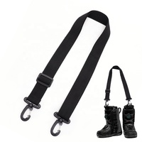 Bán Hot Mạnh Mẽ Nylon Điều Chỉnh Trượt Tuyết Vai Dây Đeo Tàu Sân Bay Cho Snowboard Boot Ice Roller Skates