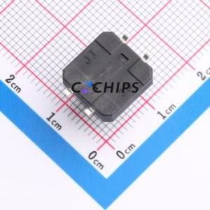 TS-1094S-A15B2-D2 Tactile Switch SMD-4P,12x12mm Switch Single Pole Single Throw Round Button 1.8N Vertical Mount - Product Image 2