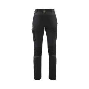 BLAKLADER - 712216459998C38 Women's 4-way stretchService <b>trousers</b> Black/Dark <b>grey</b> - EAN 7330509742884 <b>WORK</b> <b>TROUSERS</b> - Product Image 2