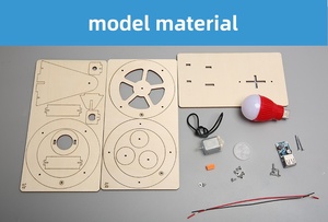 Giocattoli educativi per la scienza e l'educazione fai da te generatore a manovella piccolo pacchetto di materiale per esperimenti scientifici - Product Image 6