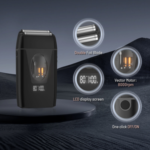 Afeitadora Eléctrica Recíproca Inalámbrica Recargable por USB con Motor de Suspensión Magnética para Hombres - Product Image 4