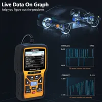 Escáner Automotriz OBD2 FOXWELL NT301, Datos en Tiempo Real, Luz de Verificación del Motor, Herramienta Profesional de Diagnóstico OBDII para Mecánicos