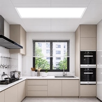 Plafonnier LED intelligent JINK Halo Tile avec panneau Matter Thread pour la maison, le bureau et l'hôtel