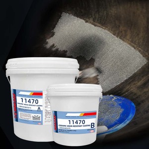 Rivestimento Epossidico Protettivo Resistente all'Usura 11470 per Riparazione Attrezzature e Protezione Preventiva Composto ad Alto Impatto Grigio 2kg Produzione - Product Image 1