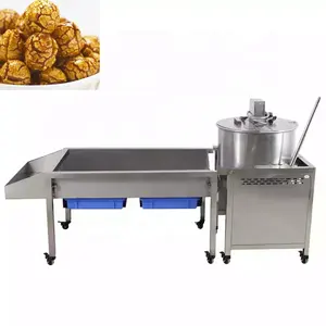 Caramel Kettle Price List Automatic Sweet Making Commercial Gas Pop Corn Machines Maquina Popcorn Makers For Small Business