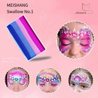 Cross Border Hot Selling 20g Regenbogen leiste Farbpalette Notebook Box Set Werkzeugset Malen Make-up Festival Halloween