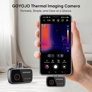 กล้องถ่ายภาพความร้อน GOYOJO GW192A USB-C สำหรับ Android ความละเอียดอินฟราเรด 192x192 สี 7 สี รุ่นขายดี - Product Image 4