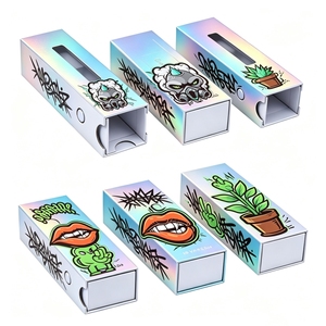 Factory Custom Cartridge Box Child Resistant Sliding Drawer Packaging for 5g Va Disposable Box with EVA Insert - Product Image 5