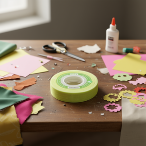 Nastro di Gasa 2 Cm 35 Y Verde Chiaro per Forniture Artigianali - Product Image 3