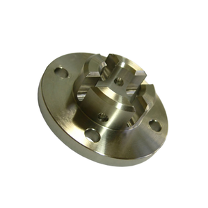 Centre d'usinage CNC OEM 5 axes 7075 Adaptateur de bride de roue en billette en aluminium Base de montage - Product Image 5