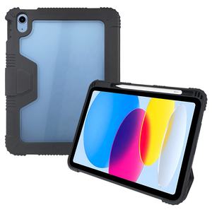 Étui en cuir PU antichoc éducatif personnalisé pour <span class=keywords><strong>iPad</strong></span> 11 A16 2025 avec support pour stylet, étui pour <span class=keywords><strong>iPad</strong></span> pour les étudiants - Product Image 2