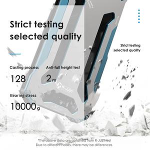 <span class=keywords><strong>Funda</strong></span> de armadura metálica original para <span class=keywords><strong>iPhone</strong></span>, <span class=keywords><strong>funda</strong></span> protectora a prueba de golpes para <span class=keywords><strong>iPhone</strong></span> 16, 15, 14, 13, <span class=keywords><strong>12</strong></span> Pro Max / 14 Plus, 16 Pro y 16 Pro, <span class=keywords><strong>funda</strong></span> protectora para teléfono - Product Image 3