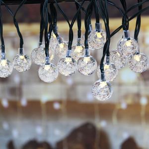 ไฟประดับคริสต์มาสแบบ LED พลังงานแสงอาทิตย์ระดับมืออาชีพ รูปทรงลูกบอล (เส้นผ่านศูนย์กลาง 2.5 ซม.) พร้อมใบรับรอง CE มาตรฐาน IP44 ความยาว 6.9 ม. - Product Image 5