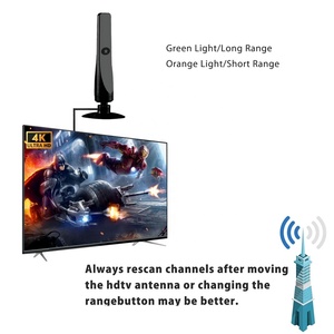 <span class=keywords><strong>Antena</strong></span> de TV Digital Interior/Exterior <span class=keywords><strong>4K</strong></span> HD Avanzada con Amplificador de Señal de 50 Millas de Alcance para <span class=keywords><strong>Canales</strong></span> Locales Gratuitos - Product Image 4