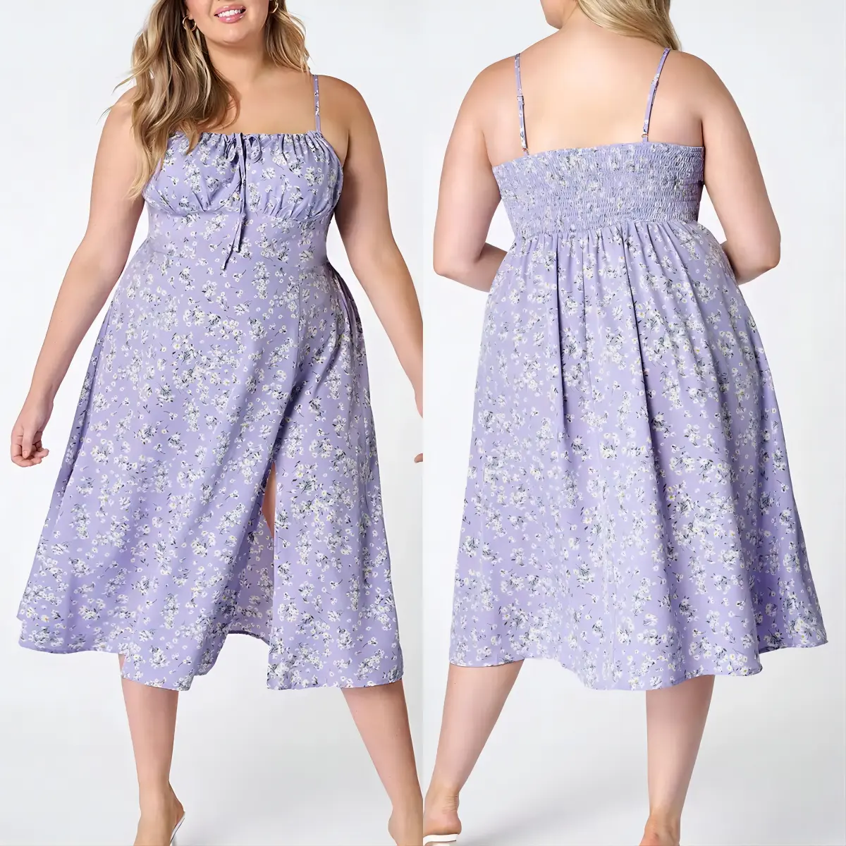 Robes élégantes Vestidos Plus Size Para Gorditas De Flores Para Mujer Mujeres Tallas Grandes Talla Plus Homecoming Dress