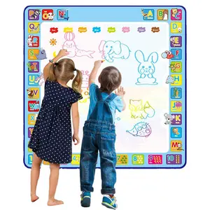 Magic Water Drawing Mat Kleuring Doodle Mat Met Magic Pennen Montessori Speelgoed Schilderen Board Educatief Speelgoed Voor Kinderen