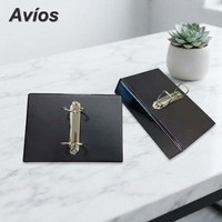 Calendario de Escritorio Plegable, Regalo Promocional, Carpeta Archivadora de PVC con Logotipo Personalizado, Impresión Serigráfica, Calendario de Escritorio de Dos Orificios