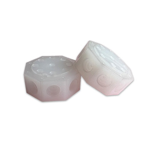 Octagonal <b>PTFE</b> Valve Components For Oxygen Regulation Chemical Resistance Stress Relief Low Pressure Environment - Product Image 1