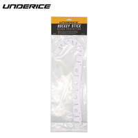 Ruban de protection adhésif pour bâtons de hockey Underice Bulk pour entraîneurs et équipes, protection contre l'usure de la lame, du talon et du bout du bâton