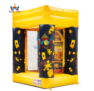 Ensemble de machines à <span class=keywords><strong>sous</strong></span> gonflables sur le thème du <span class=keywords><strong>casino</strong></span> - <span class=keywords><strong>Machine</strong></span> à <span class=keywords><strong>sous</strong></span> et cabine Tornado des Argentages pour événements festifs et promotions - Product Image 5