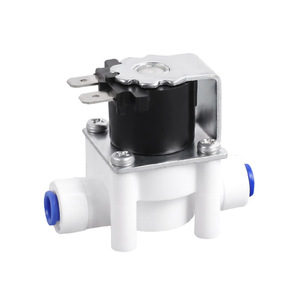 Válvula solenoide de 24V para purificador de agua con conexión rápida para accesorios de máquinas de agua pura - Product Image 1