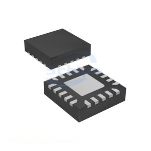 Electronic Circuit Components AT42QT1040-MMHR 20 VFQFN Exposed Pad Interface Authorized Distributor - Product Image 1