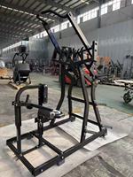 BW Commercial Iso Lateral Front Lat Pulldown Plate Loaded Machine pour l'entraînement de force des muscles dorsaux et la presse dorsale