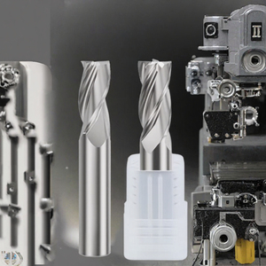 Fresa de extremo cónico recubierta de YUFU, de acero de alta velocidad, 25° de hélice, 2 filos, HRC55, para grabado CNC, OEM ODM YINGBA - Product Image 3