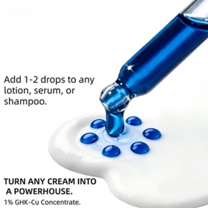 Suero de Péptidos de Cobre GHK CU 1% Líquido Azul |   Para rostro, cuello, cabello corporal y cuero cabelludo - Product Image 6